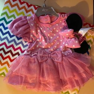 Minnie Mouse pink costume